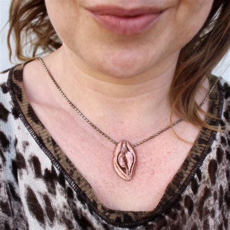 Vagina Vulva Pendant Yoni Pendant Feminist Symbol Necklace Etsy