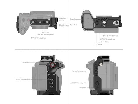 SmallRig 4183 Sony FX30 FX3 için Kafes Türkiyede Amerika Fiyatları