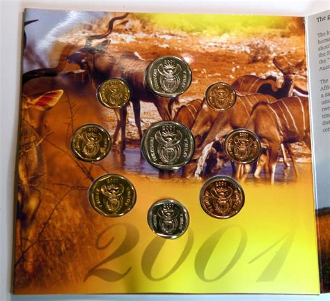 Südafrika Original Kursmünzensatz 2001 GN1120 KMS Official 9 Coins