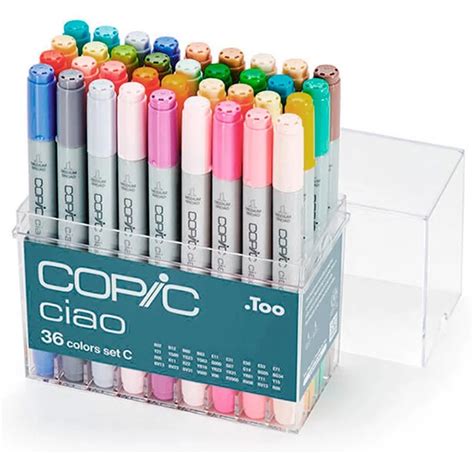 Комплект маркери Too Copic Ciao Set C 36 цвята Ozone bg