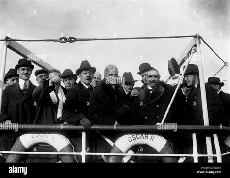 The Ford Peace Expedition: Henry Ford with members of the Peace party ...