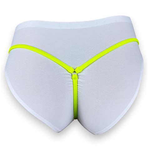 110 13S Spandex Micro Thong Bikini Bottom Shbikini Extreme String