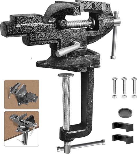 Schraubstock Cm Universal Tisch Schraubstock Stahlguss Tragbar