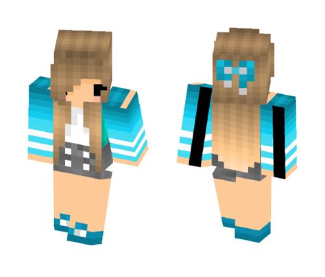 Install Blue Chibi Skin For Free Superminecraftskins