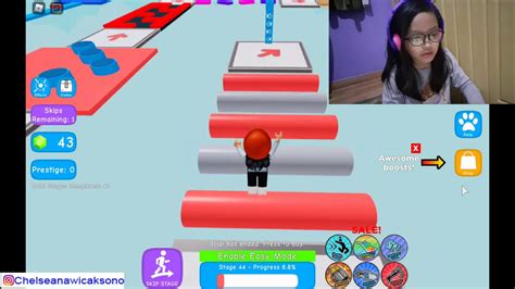 Roblox Parkour Mega Eazy Obby Stage 29 65 Youtube