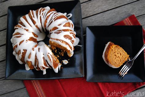 Pumpkin Spice Bundt Cake With Buttermilk Icing Katies Cucina