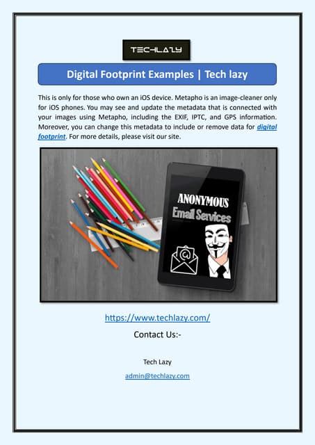 Digital Footprint Examples | PDF