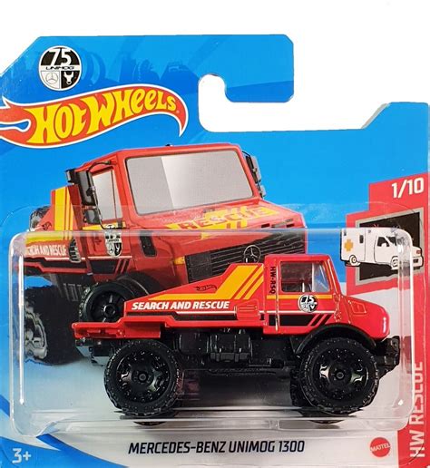 Hot Wheels Auto Merc Unimog Aredi