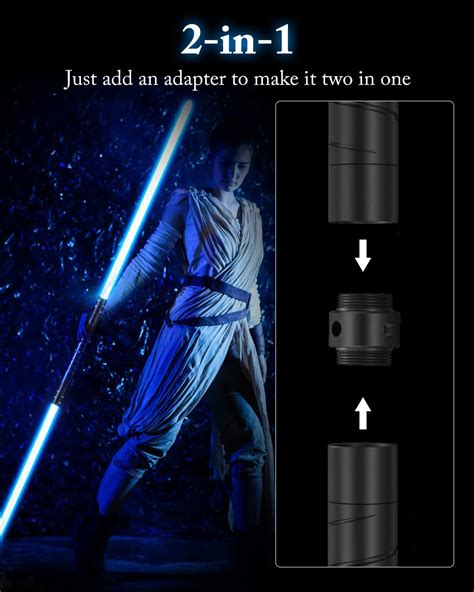 Jvmusaber Lightsaber Toy Fx Saber Dueling Force Rgb Sword Type C