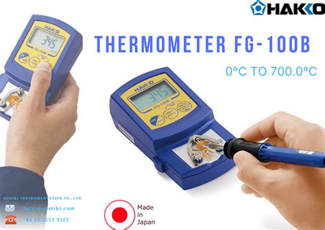 HAKKO FG100B 83 thiết bị kiểm tra nhiệt que hàn trạm hàn SEMIKI