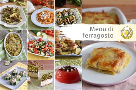 Menu Di Ferragosto Ricette Facili E Gustose Il Chicco Di Mais