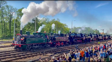 Wolsztyn 2024 Steam Locomotive Parade Parada Parowozów