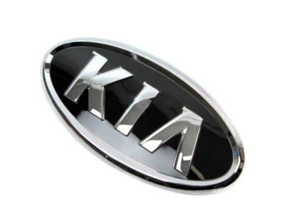 W Genuine Kia Sub Logo Assembly