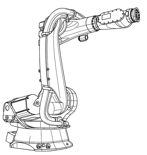 robot arm drawing with dimensions - Nery Prichard