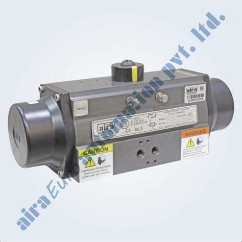 Casting Single Acting Pneumatic Rotary Rack Pinion Actuator At Best