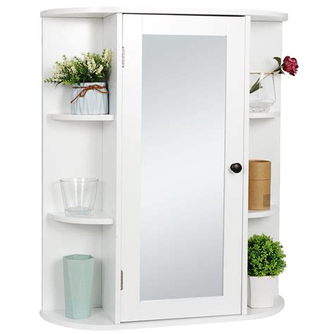 ZENY™ Bathroom Cabinet with Mirror Wall Mount Medicine Cabinet 2 Tier – ZENY Products