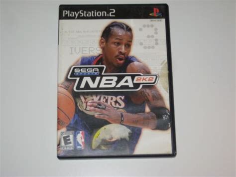 Nba 2k2 Sony Playstation 2 Ps2 2002 Ebay