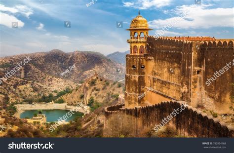 Jaigarh Fort Jaipur Rajasthan Aerial View Stock Photo 783934168 ...