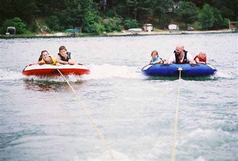 Tubing on the Lake in Wisconsin - Gretchen Willis Photography ...