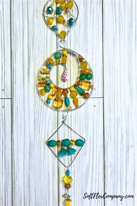 Learn How To Make Beaded Suncatchers With Soft Flex Craft Wire Soft