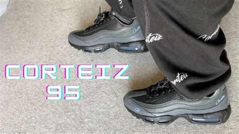 Corteiz X Nike Air Max 95 Aegean Storm Review And On Foot Look Youtube