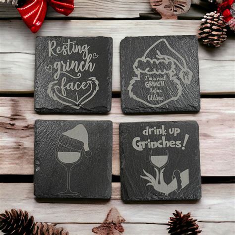 Grinch Coasters | Outdoor Custom Impri