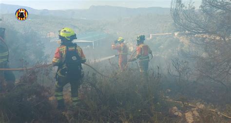 Incendio Industrial Incendio En Una Planta De Biogás De Llutxent