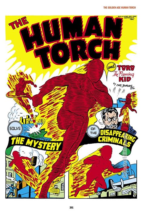 Timely S Greatest The Golden Age Human Torch By Carl Burgos Omnibus Hc