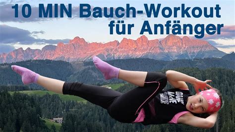 10 Min Bauch Workout Für Anfänger Ab Workout Beginner No Equipment Mit Laura Aus