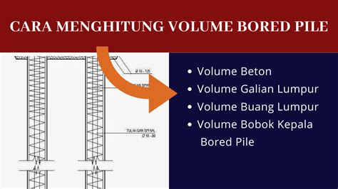 Cara Hitung Volume Tiang Beton Konstruksi Ace Soccer