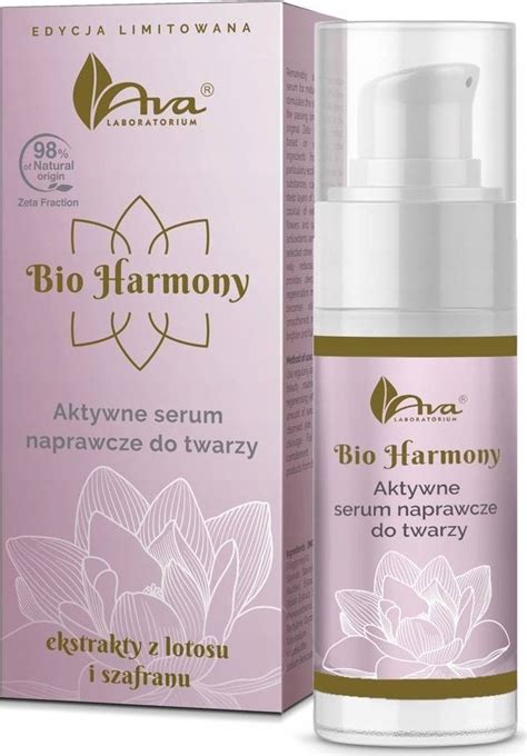 AVA Laboratorium Bio Harmony Aktywne Serum Naprawcze Do Twarzy 30 Ml