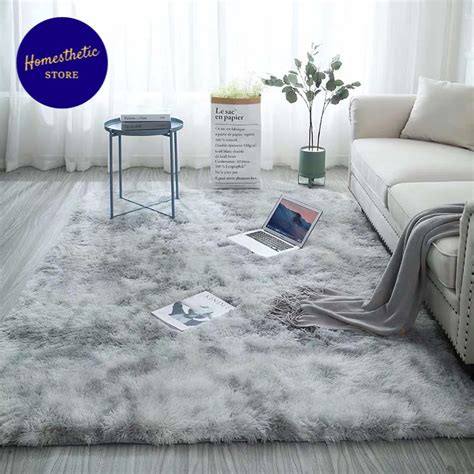 Jual Karpet Bulu Rasfur Lembut Tebal Matras Tidur Fluffy Floor Carpet