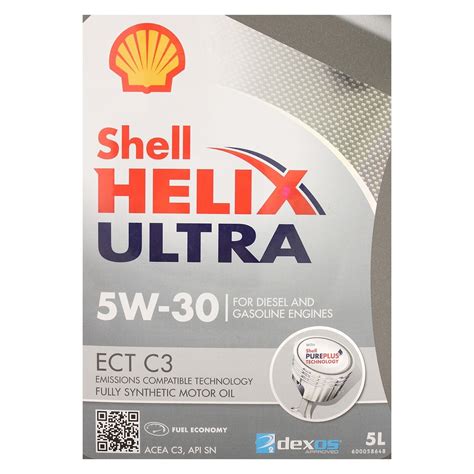 Shell Helix Ultra Ect C W W Fully Synthetic Car Engine Oil