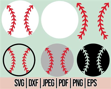 Baseball Svg Baseball Svg For Cricut Cutter Baseball Png Etsy