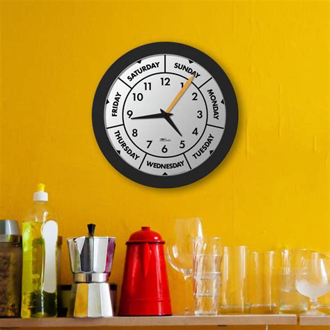 Time And Day Wall Clocks Dayclocks