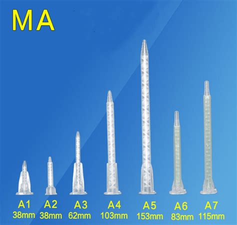 Bayonet Type Static Mixing Nozzle Ma30 8s Anmai Industry