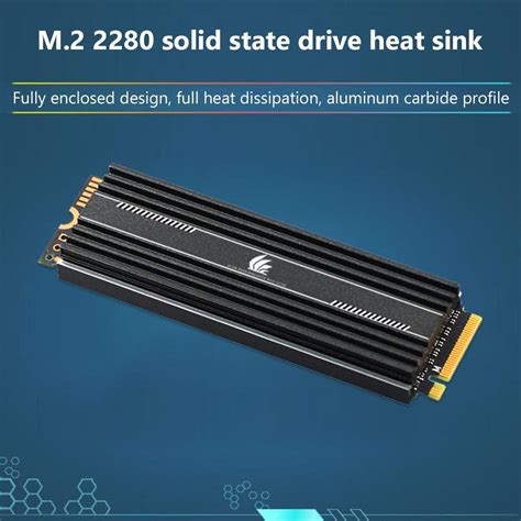 Kaufe M 2 SSD Kühlkörper Kühler M2 2280 Solid State Festplatte Kühler