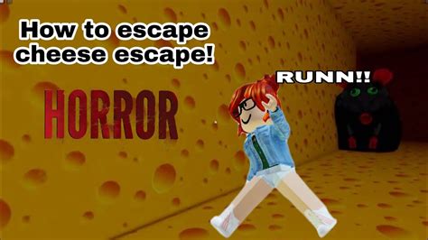 Roblox How To Escape A Cheese Escape Youtube