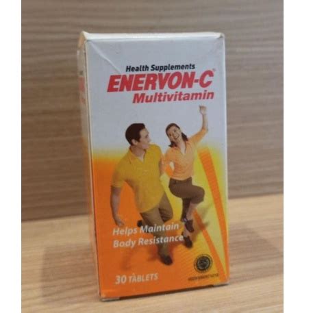 Jual ENERVON C BOTOL 30 TABLET MULTIVITAMIN Untuk Daya Tahan Tubuh