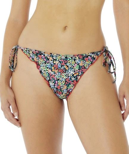 Red Point Braguita De Bikini Con Lazos De Flores Tienda Azulik