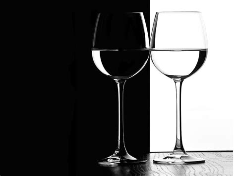 Abstract Glasses Water Glasses Black White Abstract Hd Wallpaper Peakpx