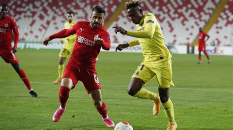 Sivasspor 0 1 Villarreal Resumen Resultado Y Goles Europa League