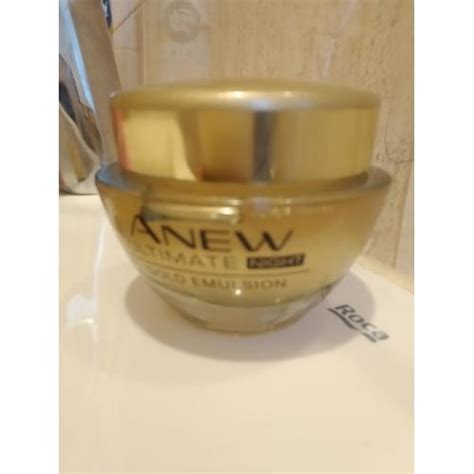 Avon Anew Skin Renewing Gold Emulsion With Protinol Emulsja Na Noc Z