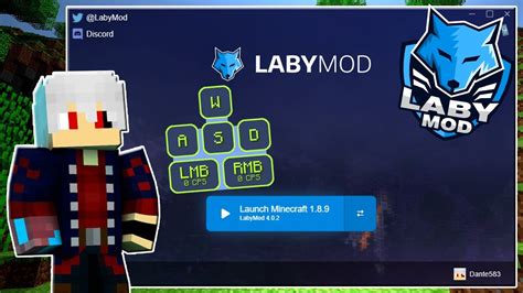 COMO DESCARGAR INSTALAR Y CONFIGURAR LABYMOD 4 Minecraft Pvp 1 8 9