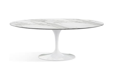 Saarinen Oval Table Marble Knoll Miliashop