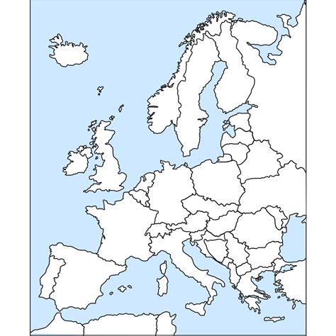 Europe Map Blank Png File Blankmap Middle East Svg Wikimedia Otosection