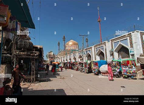 Shrine Of Lal Shahbaz Qalandar In Sehwan Sharif Pakistan Stock Photo