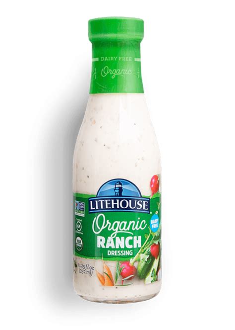 Organic Ranch Salad Dressing - Dairy-Free & Gluten-Free