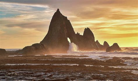 Golden Sunset At Martin S Beach Photograph By Scott Eriksen Fine Art