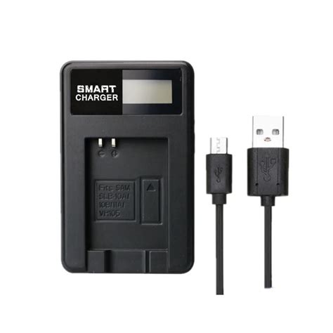 Slb A Lcd Single Charger Battery Charger For Samsung Hmx U Hmx U